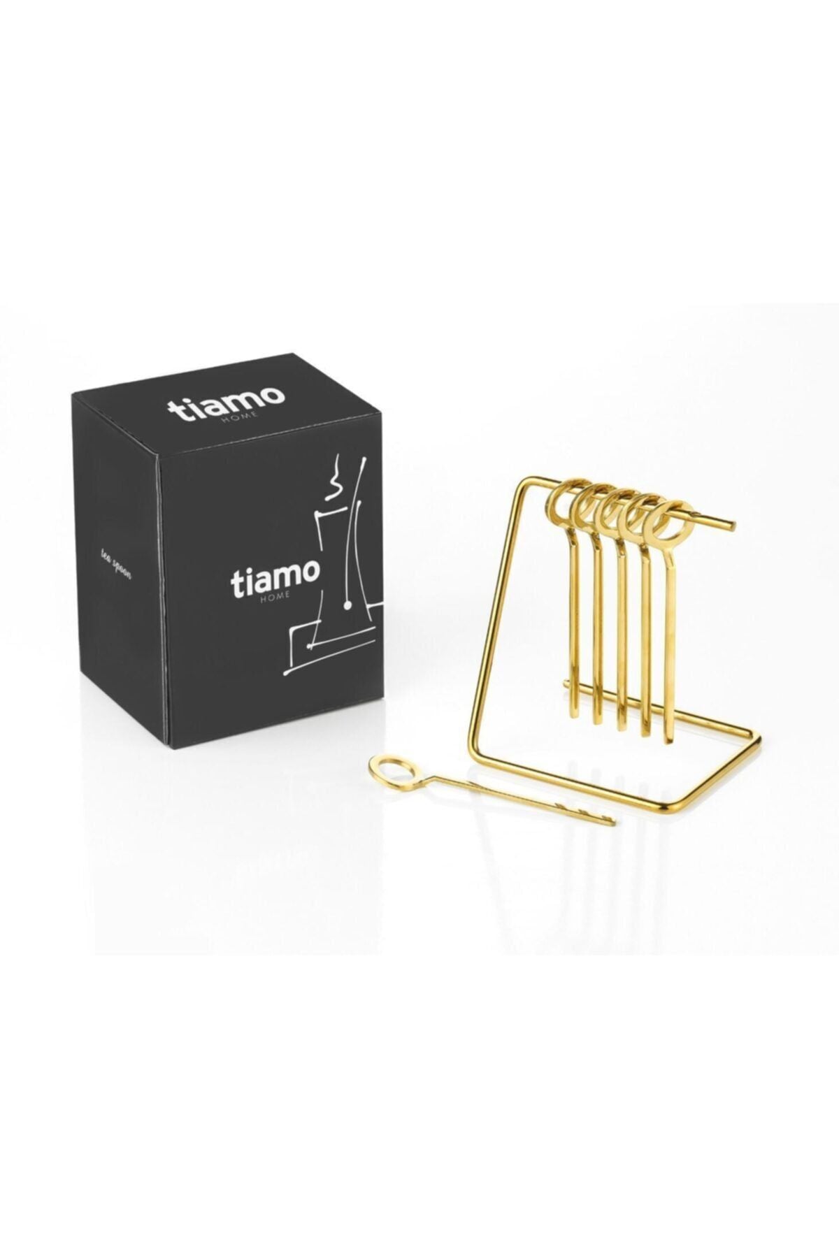 Oslo Çay Kaşığı Gold - Gri