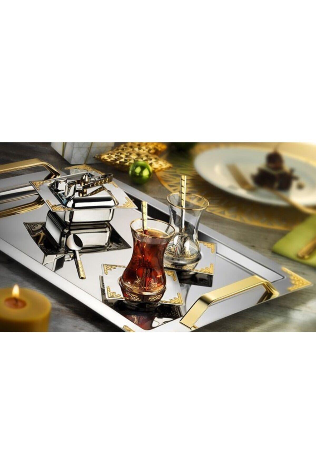 Hürrem Gold Çay Seti 40 Parça