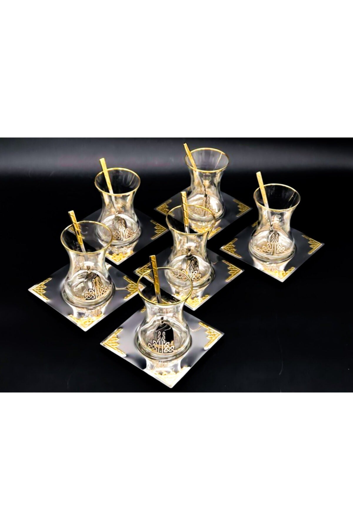 Islamoğlu Hürrem Gold 18 Parça Çay Seti