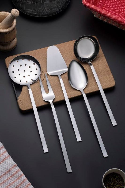 Truva Servis & Paslanmaz Çelik Tek Spatula-kürek - Paslanmaz Çelik