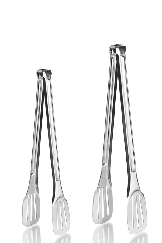 Lüx Paslanmaz Çelik Izgara Maşası 25cm - Gümüş