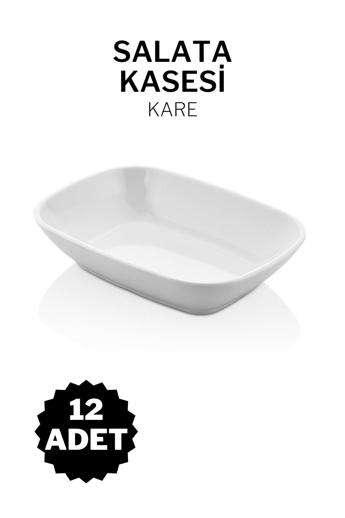 12 Adet Kırılmaz Salata Kasesi Otel Kafe Lokanta Restoran Ev Için Melamin Kahvaltılık Kase Freya