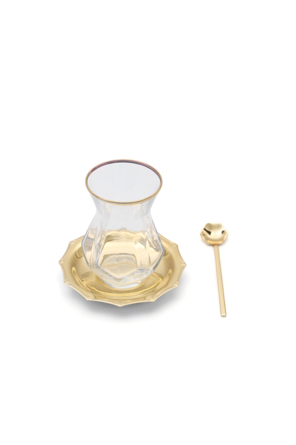 Tiamo Diamond Gold Çay Seti 18 Parça
