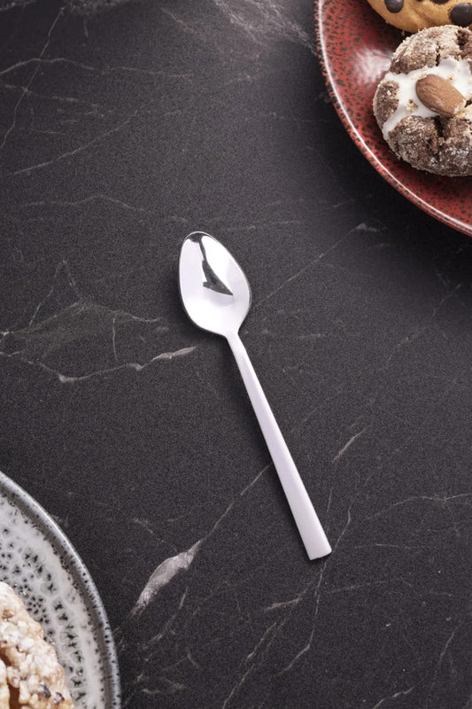 12 Adet Lüx Çay Kaşığı Paslanmaz Çelik Çubuk Model Çay Kaşığı 11cm
