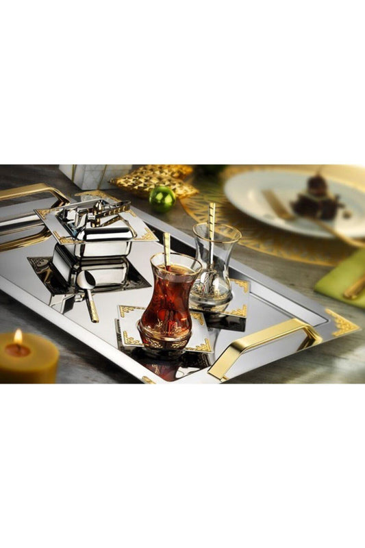 Hürrem Gold Çay Seti 40 Parça