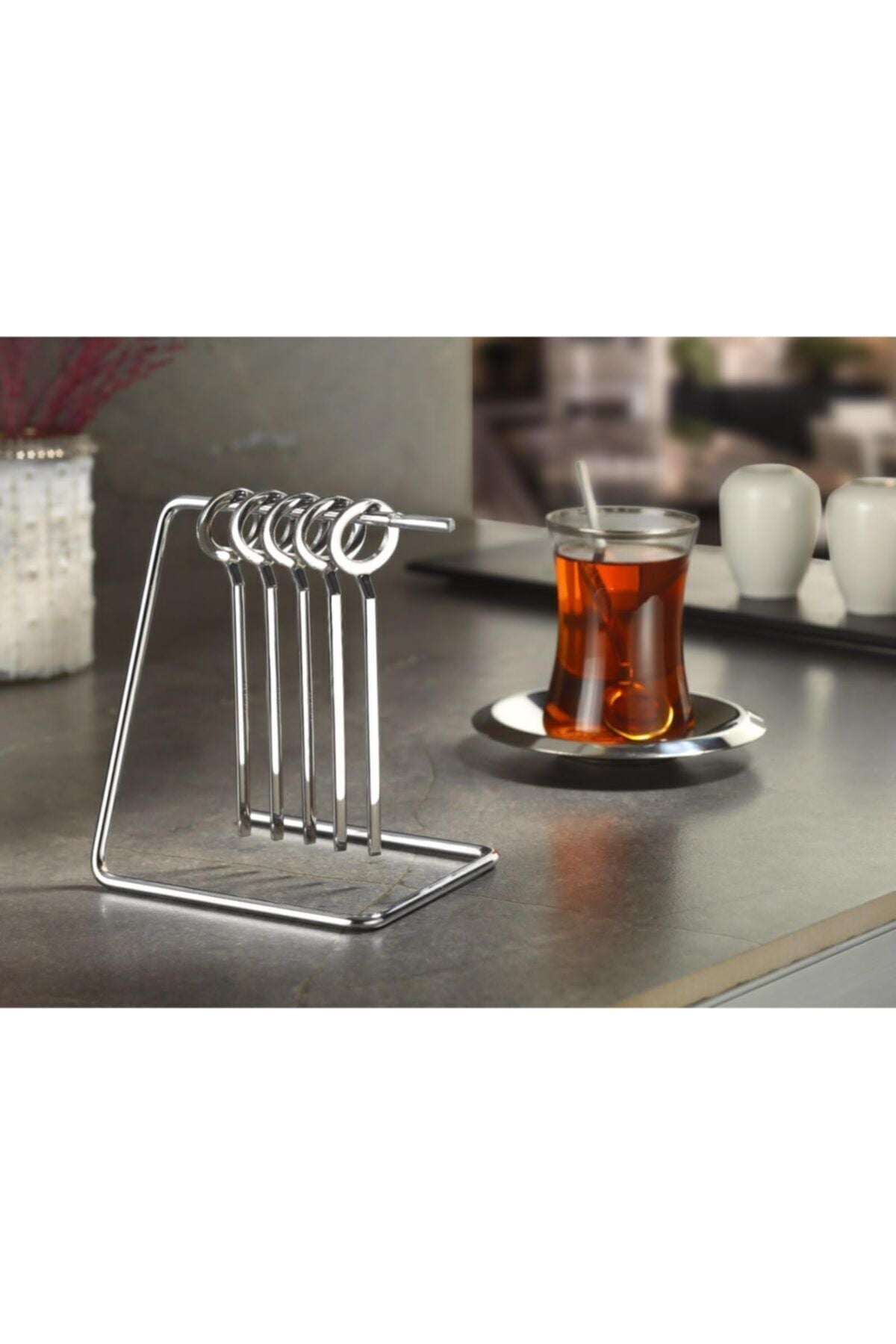 Oslo Çay Kasığı Silver