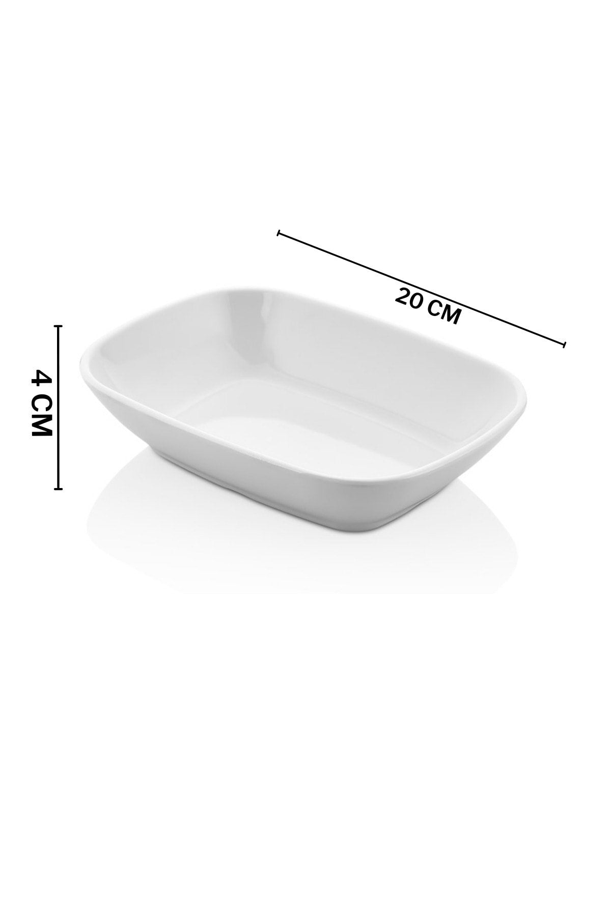 12 Adet Kırılmaz Salata Kasesi Otel Kafe Lokanta Restoran Ev Için Melamin Kahvaltılık Kase Freya - Beyaz 20cm