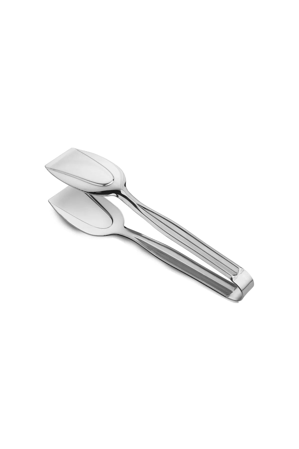 Twist 3'lü 304 Çelik Servis Sunum Makarna Pasta Salata Kek Maşa Seti Çelik Servis Takımı 3 Parça - Gümüş